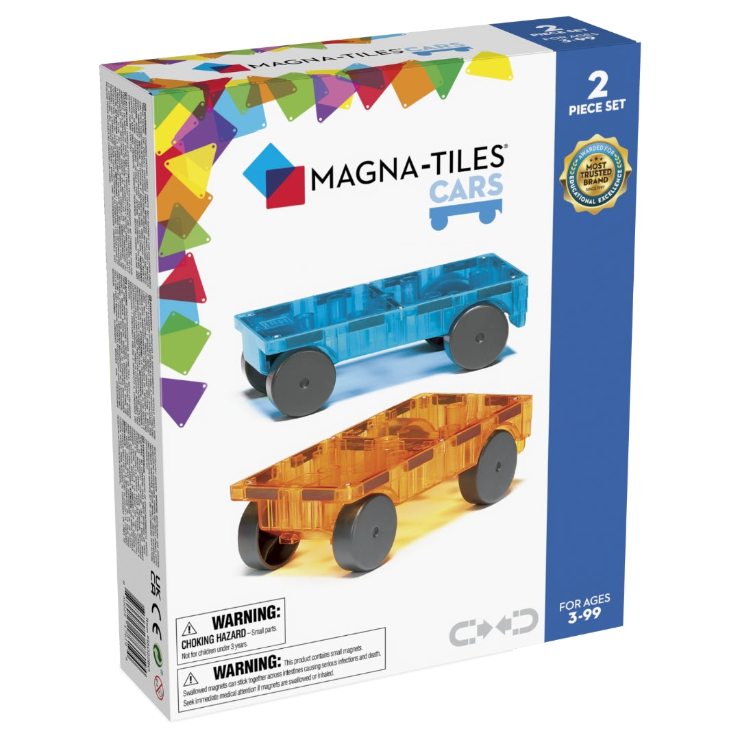 16022BO - MAGNA-TILES Cars 2 stuks uitbreidingsset