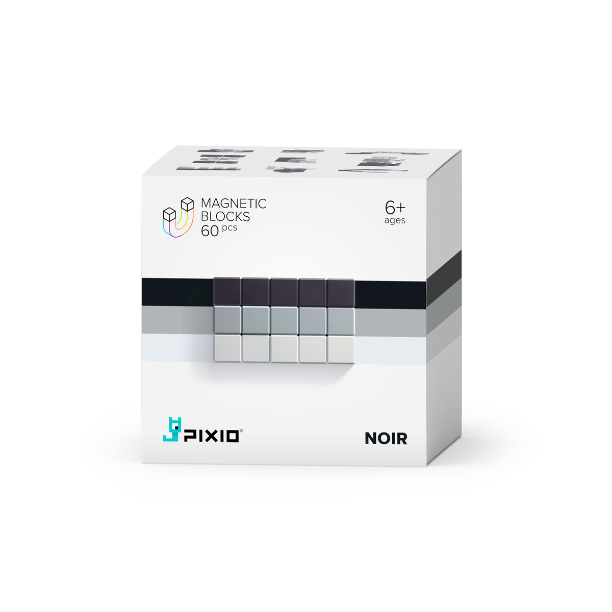 20207 PIXIO - Abstract Noir - 60 stuks