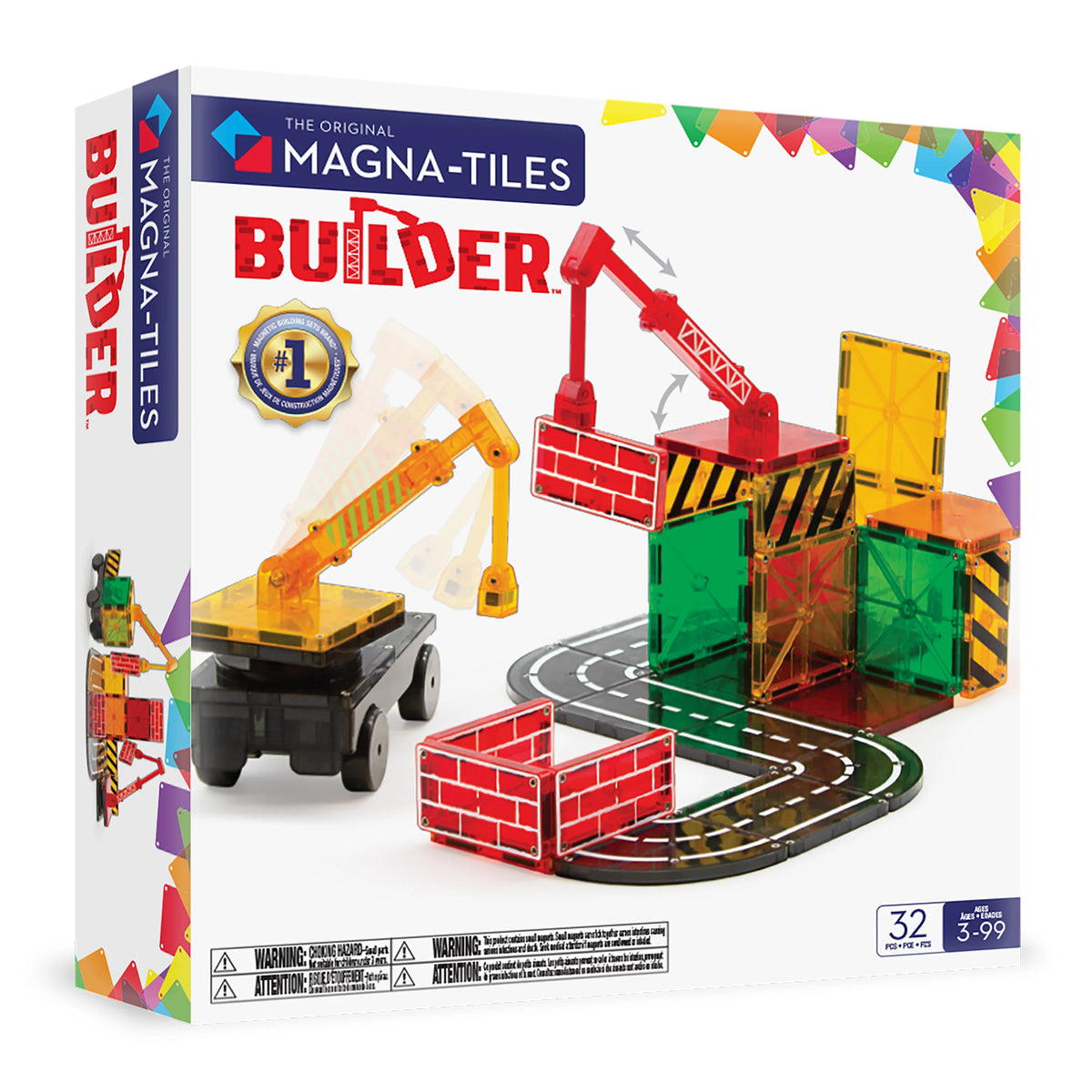 21632 - MAGNA-TILES® Builder 32 Piece Set