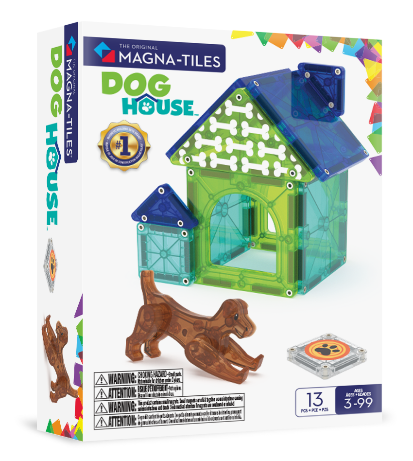 252013DH - MAGNA-TILES - Dog house 13-Piece Set