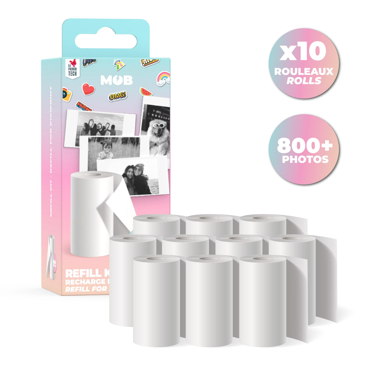 MOB - Pixiprint Refill Kit (10 rollen)