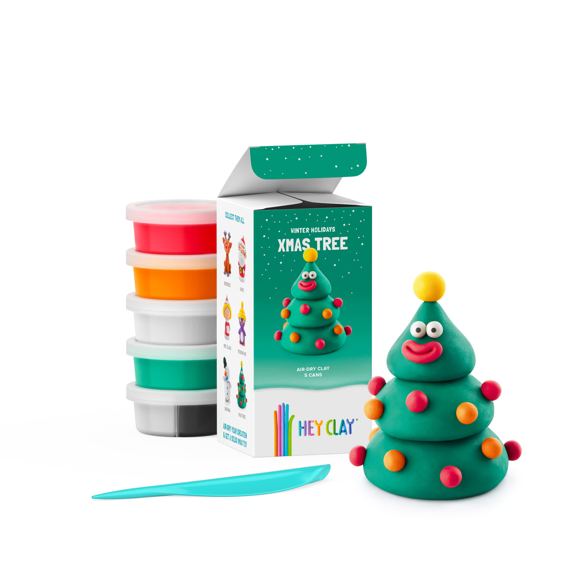 50192 HeyClay - Xmas Tree - 5 cans