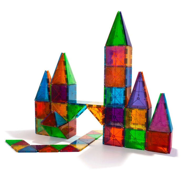 40300 - MAGNA-TILES® Clear Colors 100 Piece Set