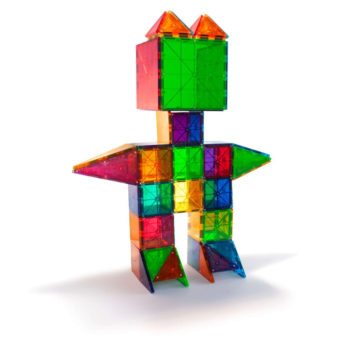 40300 - MAGNA-TILES® Clear Colors 100 Piece Set
