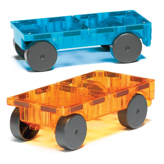 16022BO - MAGNA-TILES Cars 2 stuks uitbreidingsset