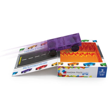 16022PR - MAGNA-TILES Cars 2 piece uitbreidingsset