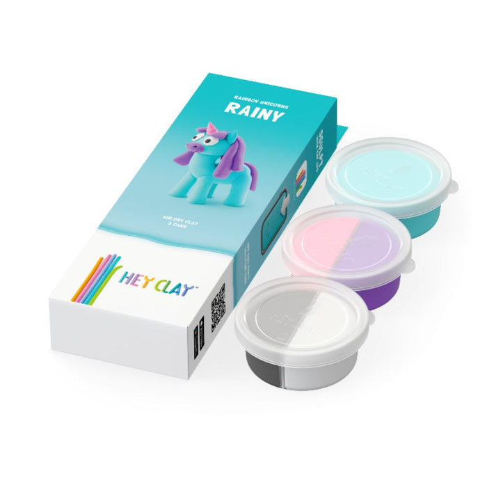 30140 Hey Clay - Rainbow Unicorn - Rainy 3 cans