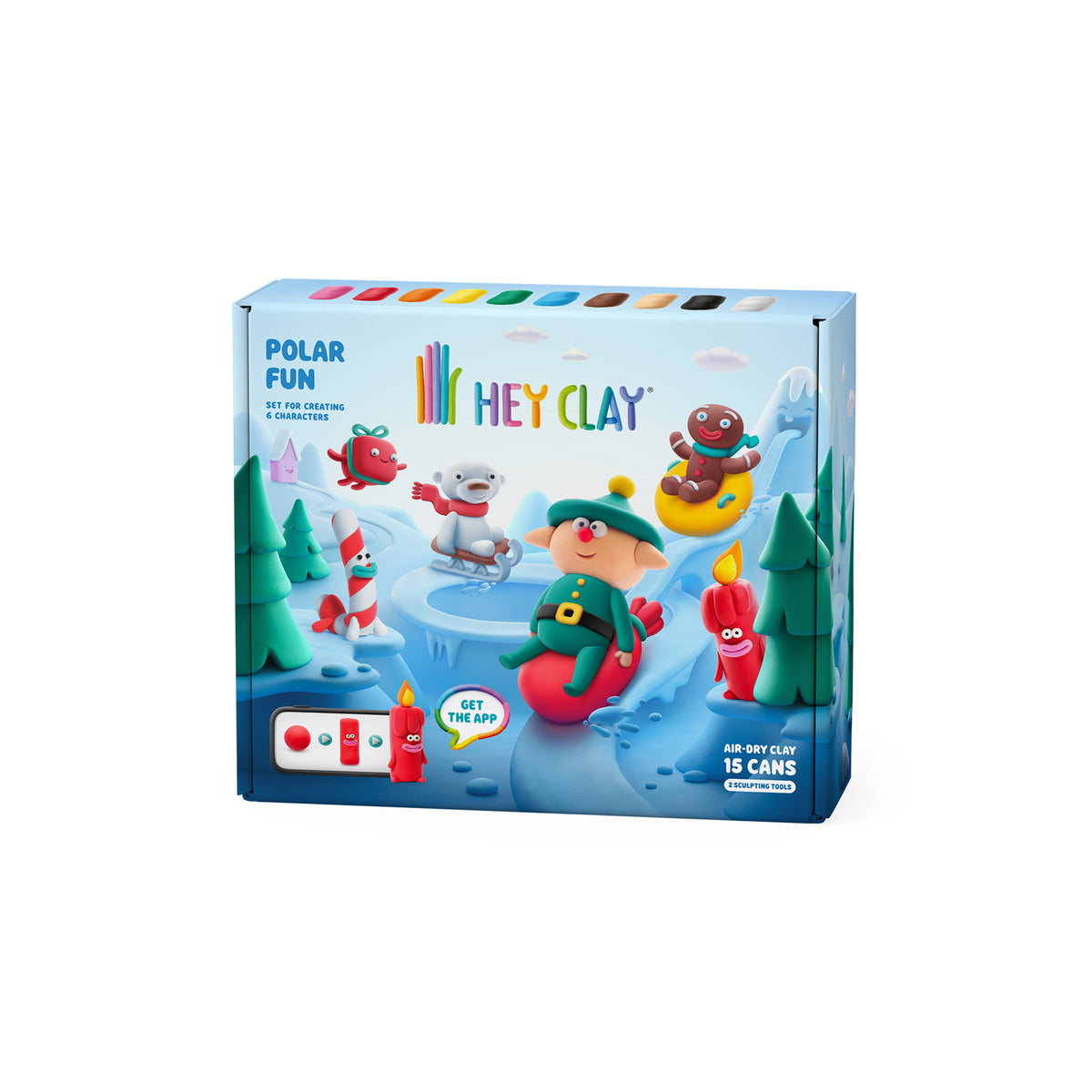 15032 HeyClay - Polar fun - 15 cans