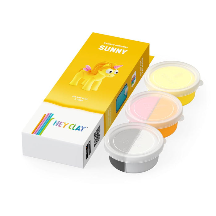 🦄  30135 HeyClay - Rainbow Unicorn - Sunny 3 cans