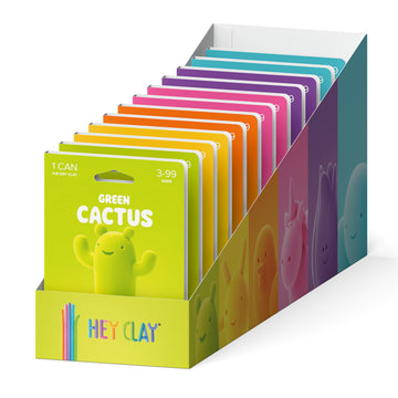 🎨 HC-DB019 - One can display box - 12 blikjes en 6 figuurtjes
