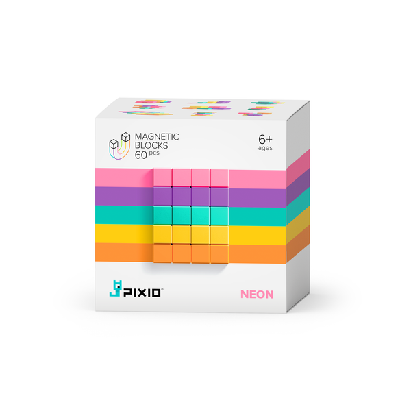 20203 PIXIO - Abstract Neon - 60 stuks