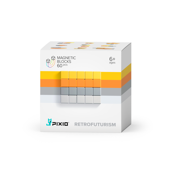 20205 PIXIO - Abstract Retro - 60 stuks