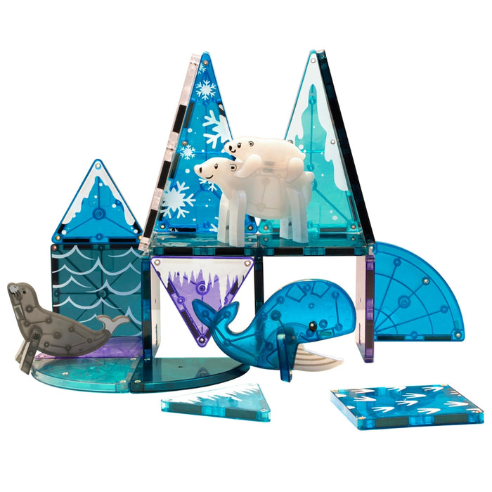21125 - MAGNA-TILES® Arctic Animals 25 Piece Set