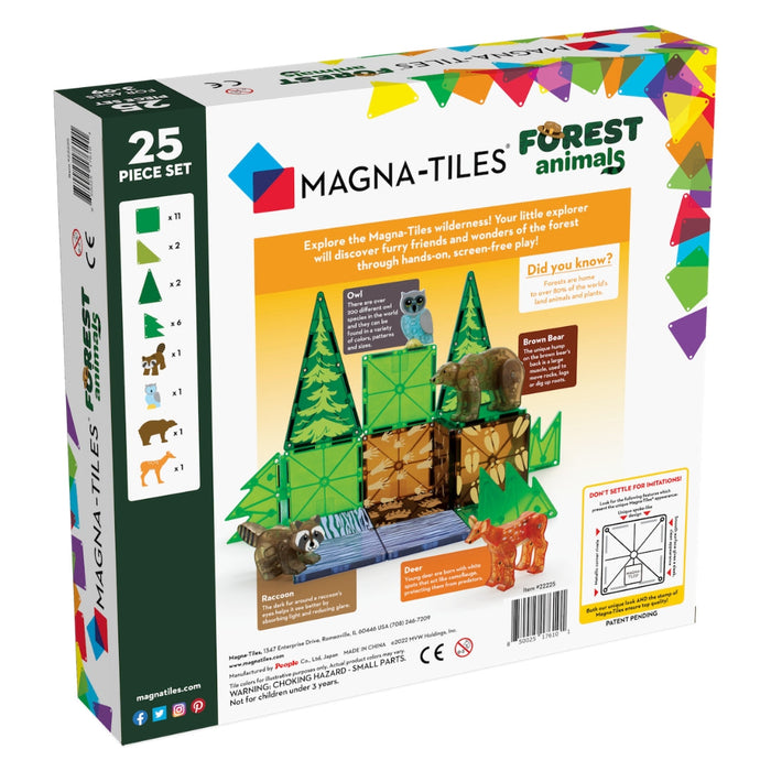 22225 - MAGNA-TILES® Forest Animals