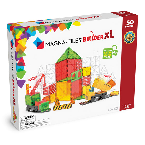242050TR - MAGNA-TILES® Builder XL 50 Piece Set