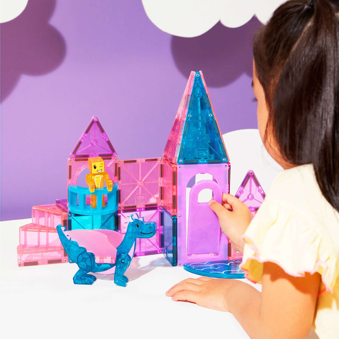 242025CA - MAGNA-TILES® CASTLE microMAGS - 25 piece