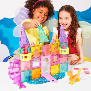 242025CA - MAGNA-TILES® CASTLE microMAGS - 25 piece