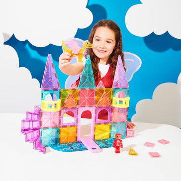 242025CA - MAGNA-TILES® CASTLE microMAGS - 25 piece