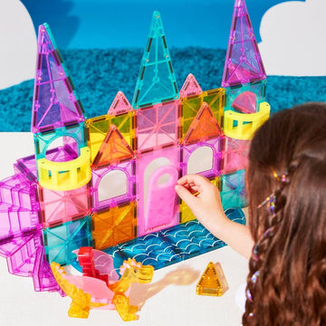 242025CA - MAGNA-TILES® CASTLE microMAGS - 25 piece