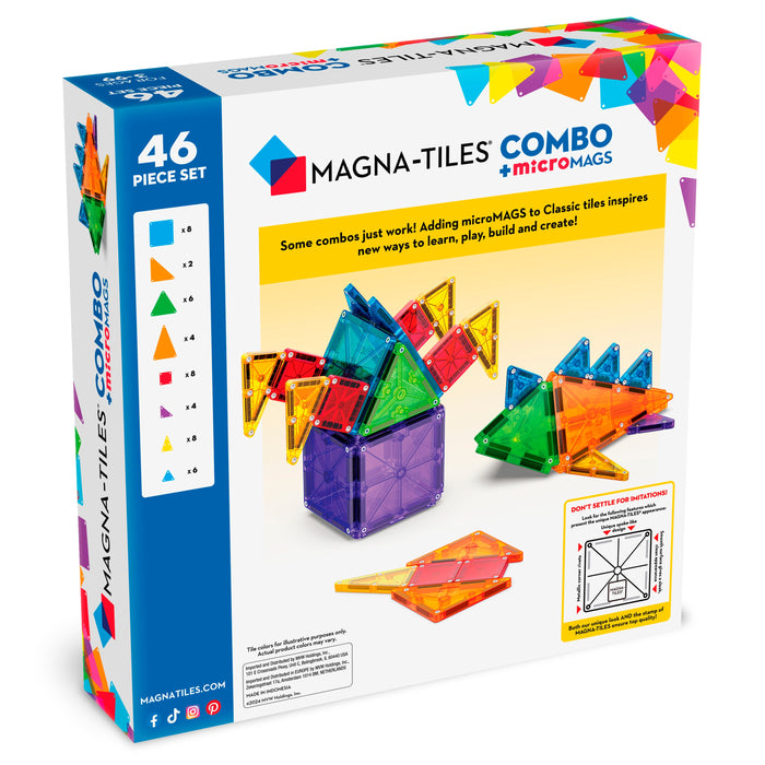 244046CO - MAGNA-TILES® Combo 46 Piece Set