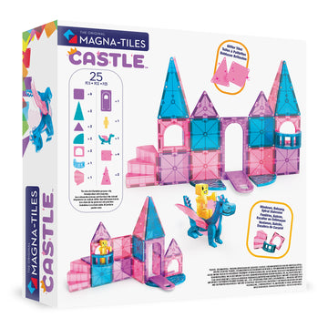 242025CA - MAGNA-TILES® CASTLE microMAGS - 25 piece