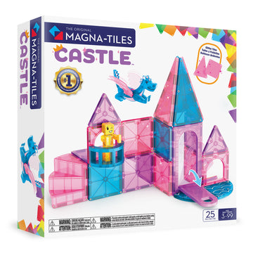 242025CA - MAGNA-TILES® CASTLE microMAGS - 25 piece