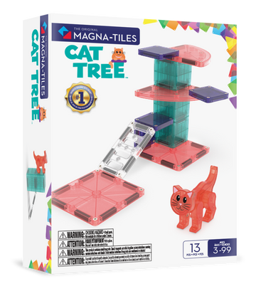 252013CT - MAGNA-TILES - Cat Tree 13-Piece Set