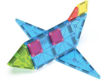 251110CC - MAGNA-TILES - City Center 110-Piece Set