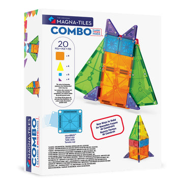 244020CO - MAGNA-TILES® Combo + microMAGS - 20pc. NEW!