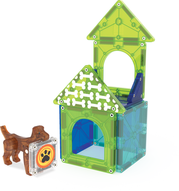 252013DH - MAGNA-TILES - Dog house 13-Piece Set