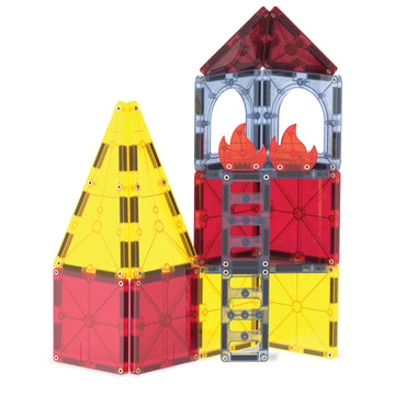 252027FR - MAGNA-TILES - Fire Station 27-Piece Set