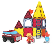 252027FR - MAGNA-TILES - Fire Station 27-Piece Set