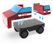 252027FR - MAGNA-TILES - Fire Station 27-Piece Set