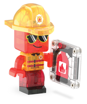252027FR - MAGNA-TILES - Fire Station 27-Piece Set