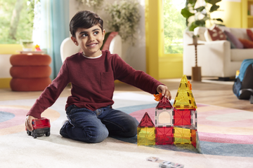 252027FR - MAGNA-TILES - Fire Station 27-Piece Set