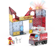 252050FS - MAGNA-TILES - Fire Station 50-Piece Set