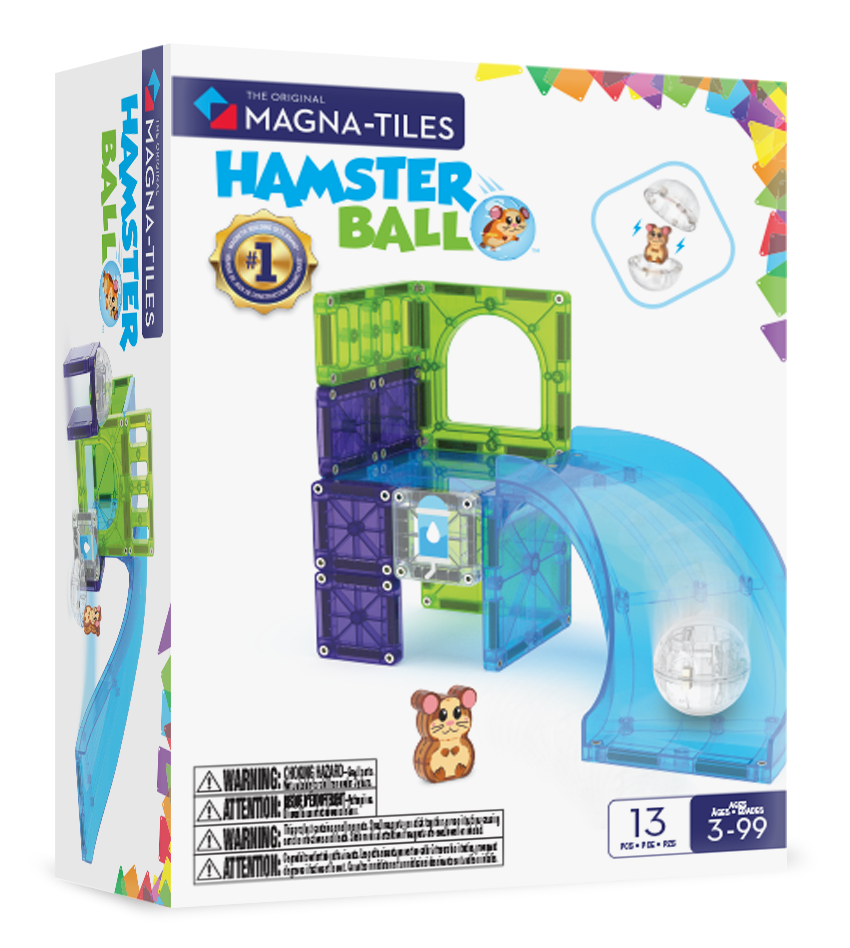 252013HB - MAGNA-TILES - Hamster Ball 13-Piece Set