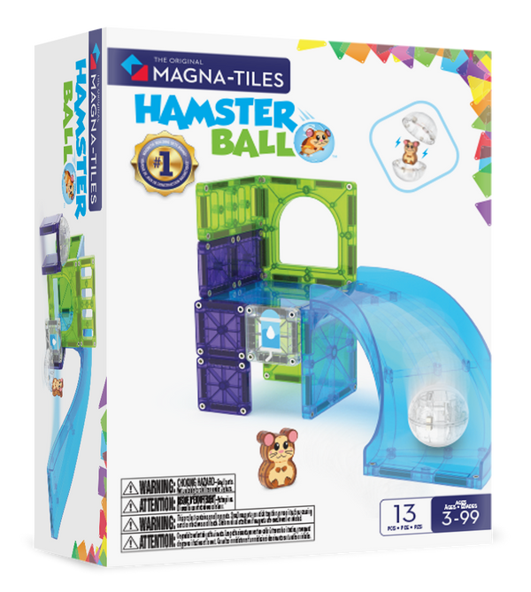 252013HB - MAGNA-TILES - Hamster Ball 13-Piece Set