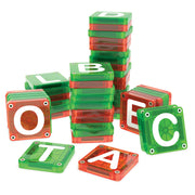 254056LL MAGNA-TILES® microMAGS Learn Letters 56 stuks