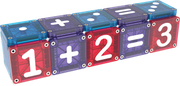 254055LN MAGNA-TILES® microMAGS Learn Numbers 56 stuks