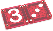 254055LN MAGNA-TILES® microMAGS Learn Numbers 56 stuks