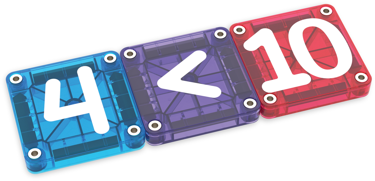 254055LN MAGNA-TILES® microMAGS Learn Numbers 56 stuks