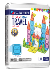 254055TS-CDU - MAGNA-TILES - Travel Set Deluxe - 55 piece