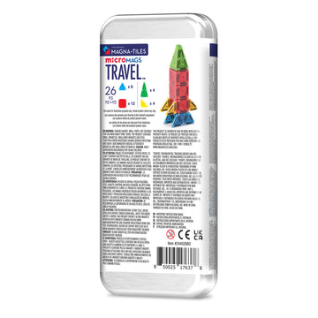 244026BO - MAGNA-TILES® Micro Mags Travel Set 26 Piece