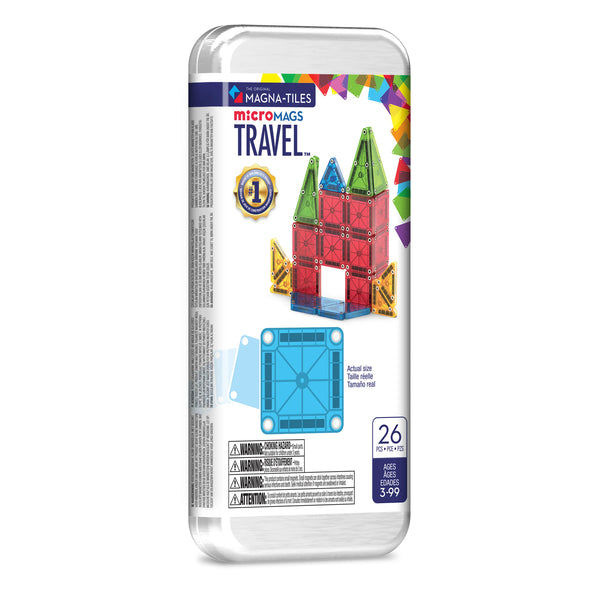 244026BO - MAGNA-TILES® Micro Mags Travel Set 26 Piece