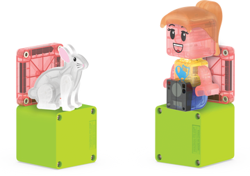 252050PP - MAGNA-TILES - Pet Playhouse 50-Piece Set
