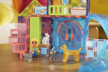 252050PP - MAGNA-TILES - Pet Playhouse 50-Piece Set