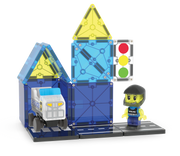 252020PO - MAGNA-TILES - Police Station 20-Piece Set