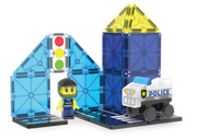 252020PO - MAGNA-TILES - Police Station 20-Piece Set