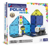 252020PO - MAGNA-TILES - Police Station 20-Piece Set